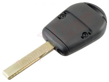 Key housing compatible for BMW remote controls, with sprat, 2 buttons